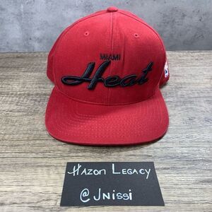 Miami Heat~Adidas Baseball Cap Adjustable Snapback Hat NBA Basketball Hat